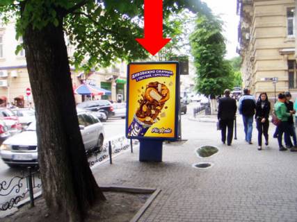 Citylight  in Lviv, 1.8x1.2  Sicovih Stril'civ st., 12 / Kostusko st., "Puzata hata" Photo 1
