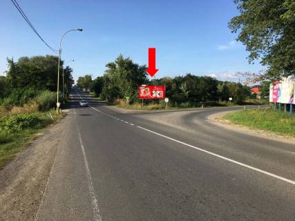 Billboard A in Uzhgorod, 3x6  Sobranec'ka st., bila gotelu "Piligrim", viizd v bik Slovaccini Photo 1