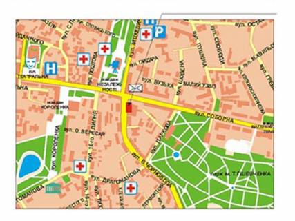 Prismatron, Prism A in Rivne Soborna st., 17, fasad, liva - 297618 scheme