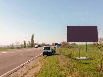 Billboard A in Nova Odessa, 3x6  m. Nova Odesa, zi storoni Mikolaeva Photo 1