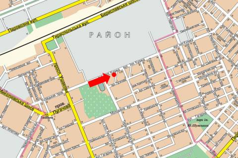 Billboard A in Kherson, 3x6  Kulika st. / Tiraspol's'ka st., bila AZS "Lukojl" (flazok) scheme