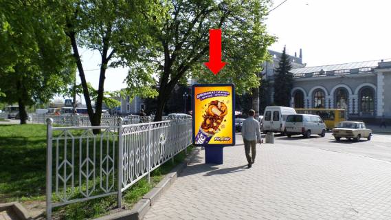 Citylight B in Rivne, 1.8x1.2  Privokzal'na pl., bila z/d vokzalu Photo 1