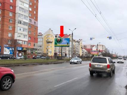 Billboard B in Ivano-Frankivsk, 3x6  Ivasuka st., 14, bila zupinki Photo 1