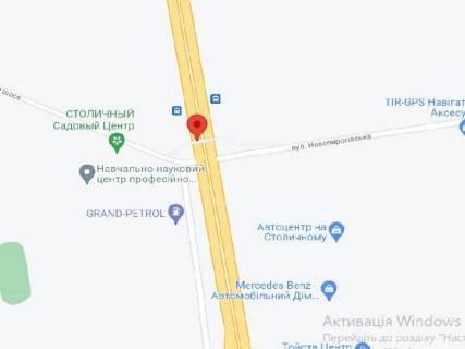 Non-Standard A in Kyiv Stolicne sose, v storonu viizdu z mista, bila Avtocentru. Montaz + demontaz oplacuet'sa okremo, vartist' robit dorivnue vartosti dod. zmini suzetu scheme