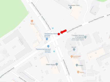 Scrolller, Scroll A in Kyiv, 2.3x3.14  Mehanizatoriv st. / st. Solom'ans'ka, na svitlofori, v storonu st. Solom'ans'koi - 470249 scheme