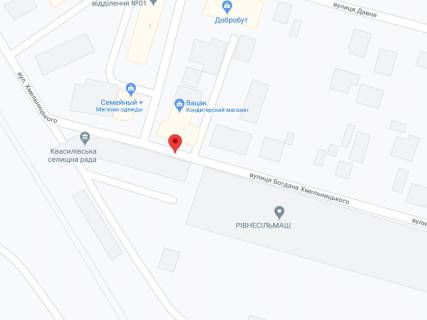 Video Billboard A in Zdolbuniv Hmel'nic'kogo st., 3, apteka "Volin'farm", prajs za rolik 10 sek 1 vihid/5 hvilin, na dvostoronn'omu ekrani, vid 144 vihodiv na den'. Rozrahunok dla insih parametriv translacii utocnujte u menedzera. - 301366 scheme