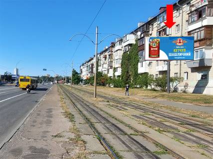 Billboard A in Kyiv, 3x6  Harkivs'ke sose, 3, v storonu Darnic'ka pl. (kolis. Leningrads'ka pl.) Photo 1