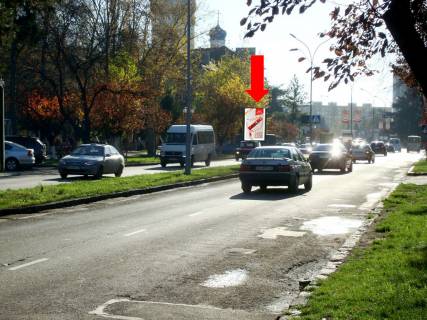 Citylight A in Uzhgorod, 1.8x1.2  Svobodi av., 32, rozdil'nik, v bik Kirila i Mefodia pl. Photo 1
