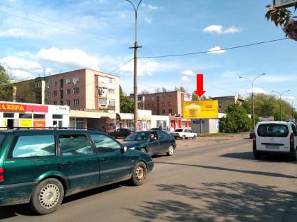 Billboard  in Uzhgorod, 3x6  Grusevs'kogo st., 33, bila supermarketu "Okean", v bik Minajs'koi st. Photo 1