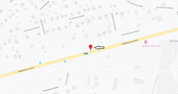 Billboard A in Khmelnitsky, 3х6  L'vivs'kij napramok  No2 (viizd) scheme