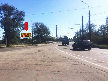 Billboard B in Zaporizhzhya, 3x6  Sedova st. - Pivdenne sose, bila zaliznicnogo mostu, v centr Photo 1
