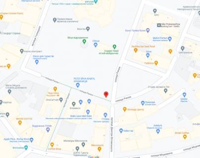 Video Billboard A in Ivano-Frankivsk plosa Rinok   Ratusa  vhid z plosi Mickevica - 389818 scheme