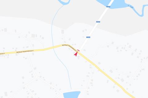 Billboard  in Illintsi, 3x6  Nezaleznosti st. scheme