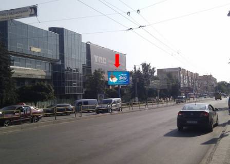 Billboard B in Zhytomyr, 3x6  Kiivs'ka st., 100, navproti TRC "Global", supermarketiv "Fokstrot", "El'dorado", "Comfy", "Karavan", v centr Photo 1