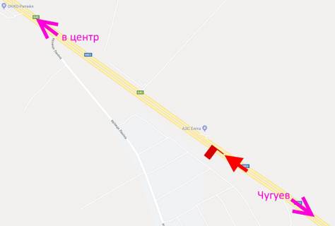 Billboard A in Route, 3x6  Траса Харків - Ростов-на-Дону (М03), АЗС "Аеліта", (4), в'їзд в місто scheme