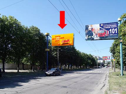 Billboard B in Kremenchuk, 3x6  Pugacova st., bila Vijs'kovoi castini Photo 1
