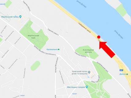 Video Billboard A in Kyiv, 2.3x3.14  Naberezne sose st., 650 m. vid st.m. "Dnipro", v bik Podolu, (rolik 10 sek, 1 vihid/1,5 hvilini) - 184884 scheme