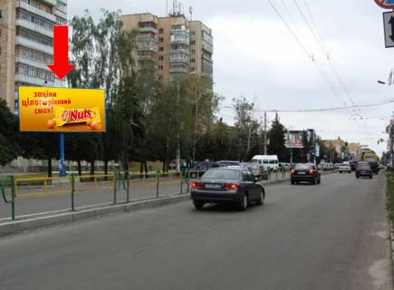 Billboard B in Zhytomyr, 3x6  Kiivs'ka st., 104, bila magazinu "Vikotek", v bik TRC "Global", centr Photo 1