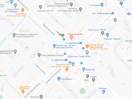 Prismatron, Prism B in Kyiv Harkivs'ke sose, 55 - Trostanec'ka st. - 374565 scheme