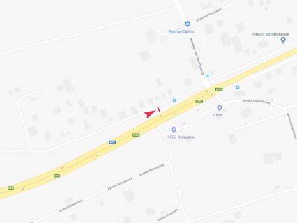 Billboard B in Pisochin, 3x6  Траса Київ - Харків (М-03), смт Пісочин, зупинка Пісочин, Полтавський шлях вул., 51, в центр scheme