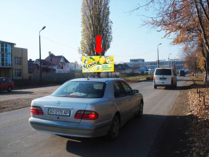 Billboard  in Uzhgorod, 3x6  Krasnodonciv st., bila rinku Photo 1