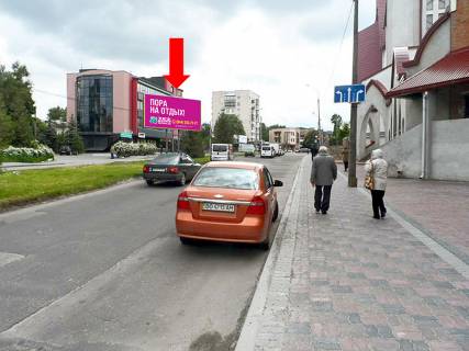 Billboard A in Ternopil, 3x6  Konoval'ca st., 3, rozdil'nik, v bik Banderi av. Photo 1