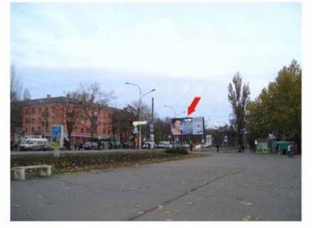 Billboard A in Mykolaiv Bogoavlens'kij av. (kolis. Zovtnevij av.) - Teatral'na st. Photo 1