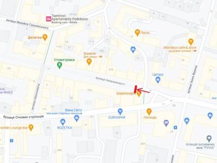 Video Billboard A in Ivano-Frankivsk Nezaleznosti (pocatok stometrovki) - 488668 scheme