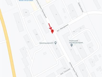 Billboard A in Kremenchuk Prihod'ko st., 30/1 scheme