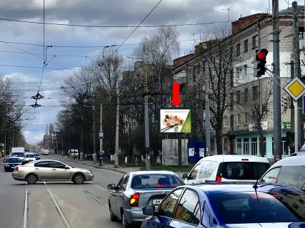 Scrolller, Scroll A in Zhytomyr, 2.3x3.14  Grusevs'kogo st. (kolis. st. Kotovs'kogo), 14 - Pokrovs'ka st. (kolis. st. Sorsa) navproti TC "Oldi", supermarketiv "Sil'po", "El'dorado", na svitlofori - 470800 Photo 1