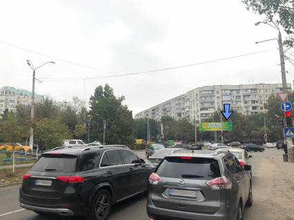 Billboard  in Odessa, 3x6  Nebesnoi Sotni av. (kolis. Zukova av.) - Levitana st., v centr, pravij Photo 1
