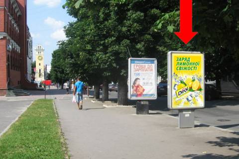 Citylight A in Khmelnitsky, 1.8x1.2  Soborna st., 42A, bila Ukrsocbanku Photo 1