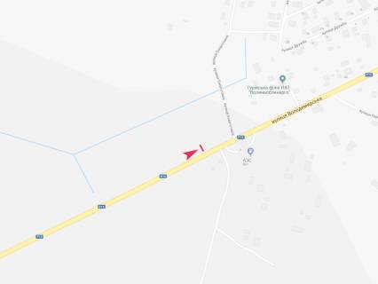 Billboard B in Turiysk, 3x6  смт Турійськ, зі сторони Володимир-Волинського scheme