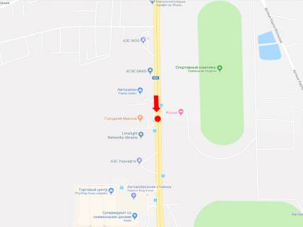 Prismatron, Prism A in Lviv, 3x6  Strijs'ka st., 179, rozdil'nik, bila ipodromu, TRC "King Cross", supermarketiv "Asan", "Fokstrot", "Epicentr", z centru - 19129 scheme