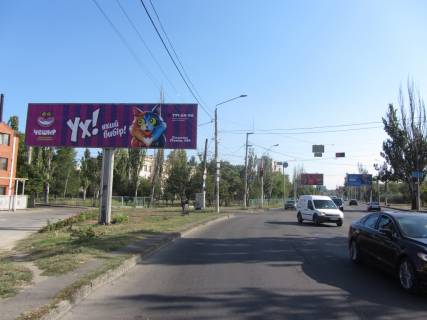 Billboard + in Odessa, 3x6  Миколаївська дорога, 281 - Лузанівська вул., з центру, лівий Photo 1