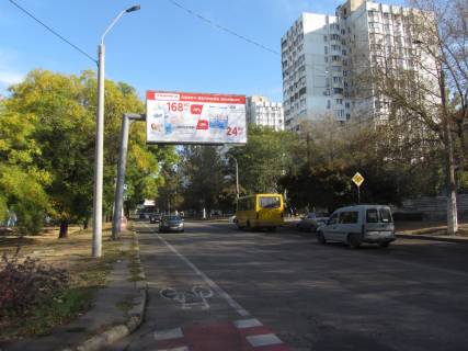 Billboard + in Odessa, 3x6  Добровольського пр., 75 - Марсельська вул. Photo 1