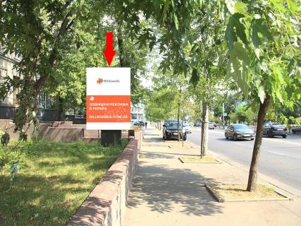 Citylight B in Kyiv, 1.8x1.2  Illenko st. (kolis. Mel'nikova st.), 6, v storonu st.m. "Luk'anivs'ka" Photo 1