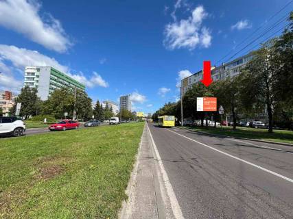 Scrolller, Scroll A in Lviv, 2.3x3.14  Чорновола пр., 61, з центру, біля  Інституту банківської справи, супермаркету "Фокстрот", "McDonald''s" - 559363 Photo 1