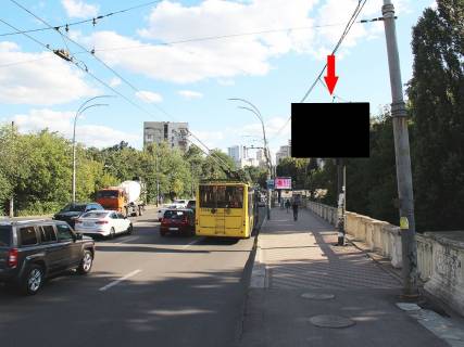 Video Billboard A in Kyiv, 2.3x3.14  Проспект Повітряних Сил (колиш. Повітрофлотський пр.)., на Повітрофлотському мосту, в сторону пл. Севастопольської - 583440 Photo 1