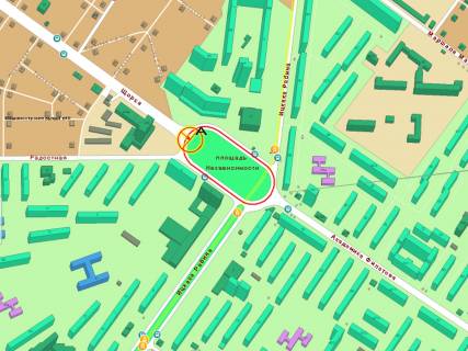 Billboard + in Odessa, 3x6  Деревянко пл. - Ріхтера вул. (колиш. Щорса вул.), (2) scheme