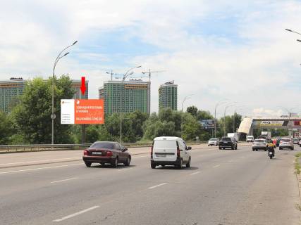 Billboard B in Kyiv, 3x6  Darnic'ke sose - st. Sortuval'na, v storonu Darnic'kogo mostu Photo 1