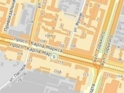 Citylight  in Dnipro (Dnipropetrovsk) av.Dmitra Avornic'kogo, 117, Kapitoska scheme