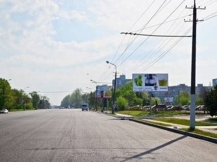 Billboard A in Dnipro (Dnipropetrovsk), 6х3  st.Naberezna Zavods'ka, z-m Pokrovs'kij Cervonij Kamin', Parus Photo 1
