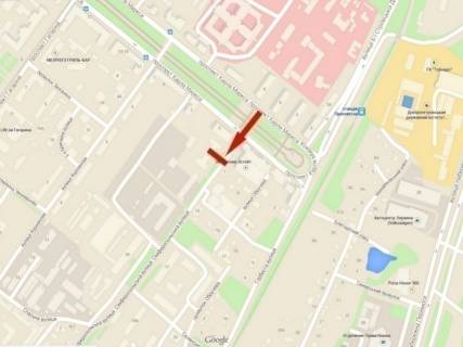 Billboard A in Dnipro (Dnipropetrovsk), 6х3  st.Simferopol's'ka - av.D.Avornic'kogo scheme