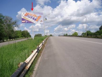 Billboard B in Pavlograd, 6х3  st.Dniprovs'ka Viizd na Donec'k, viaduk, z centru Photo 1