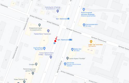 Non-Standard A in Dnipro (Dnipropetrovsk), 0,73х2,00(перф)  Vst.Roboca, 146, pisla st.Ural's'ka scheme