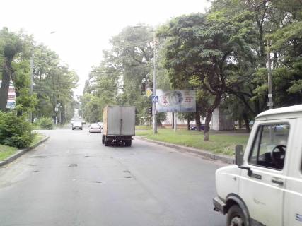 Billboard A in Dnipro (Dnipropetrovsk), 6х3  st.Stepana Banderi (kol. Smidta), 18 - st.Volodimira Antonovica Photo 1