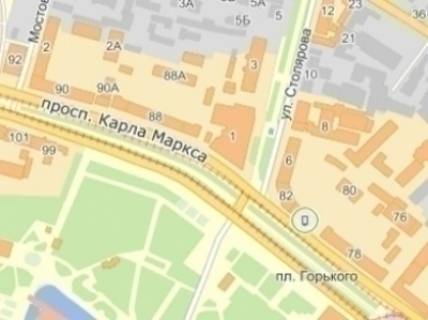 Citylight  in Dnipro (Dnipropetrovsk) av.Dmitra Avornic'kogo, 82 Kredo Bank (Nomer 6) scheme