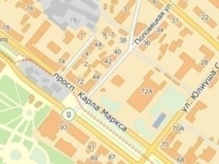 Citylight  in Dnipro (Dnipropetrovsk) av.Dmitra Avornic'kogo, 93 (3), Teatr Operi ta Baletu, Budinok Profspilok, NOMER3 scheme