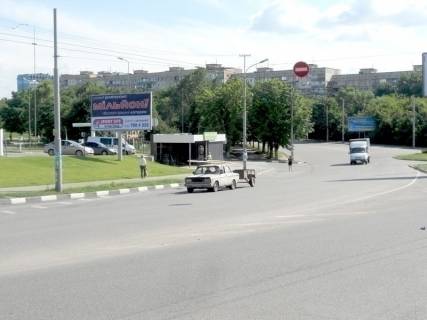 Billboard B in Dnipro (Dnipropetrovsk), 6х3  st.Panikahi (zapravka OKKO, st.kanizacia), vid TRC "Terra" Photo 1